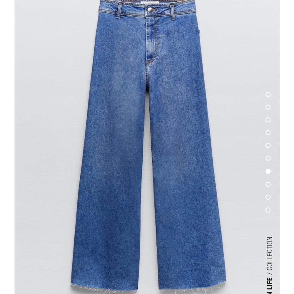 Zara The Marine Straight Jeans size 4